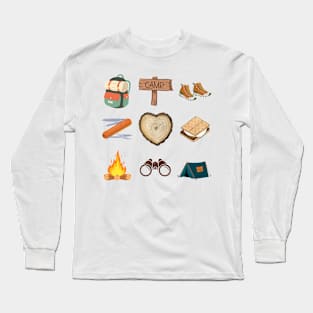 Camping Lover Long Sleeve T-Shirt